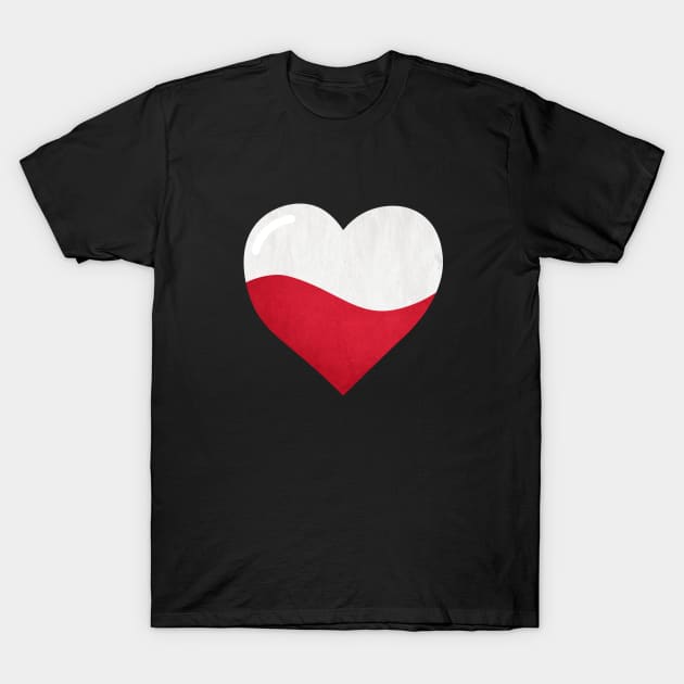 The flag of poland T-Shirt by Purrfect